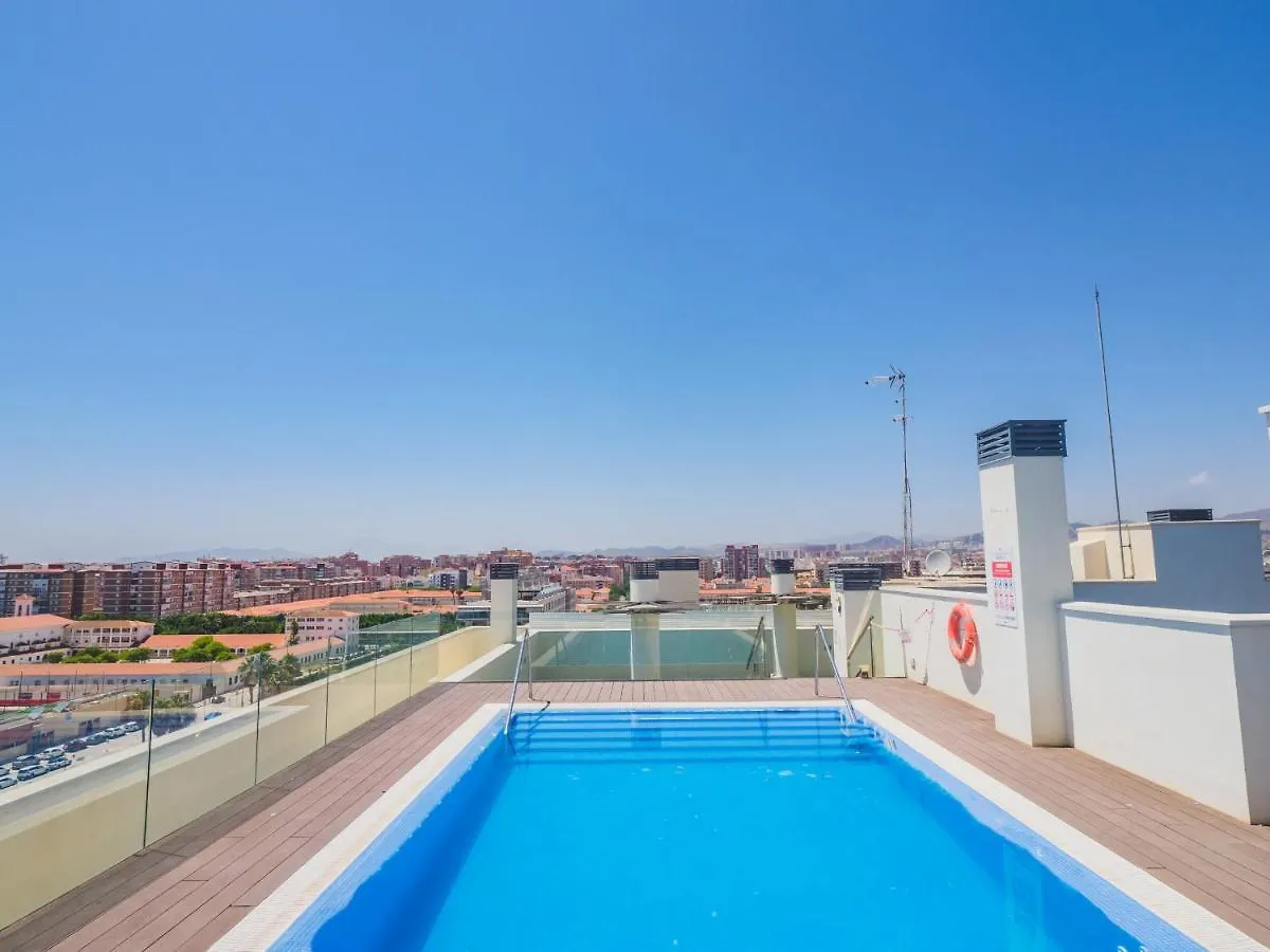 Апартаменты Cubo'S Sea View Pacifico Street & Free Parking Малага